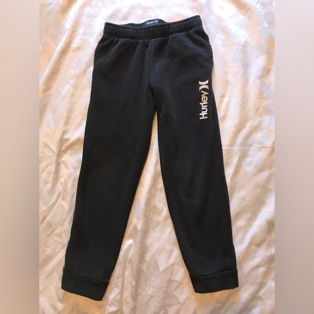 Black Hurley Sweatpants